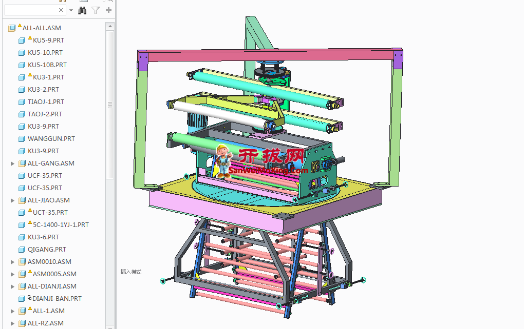 ��Ĥ����תǣ������3Dģ��