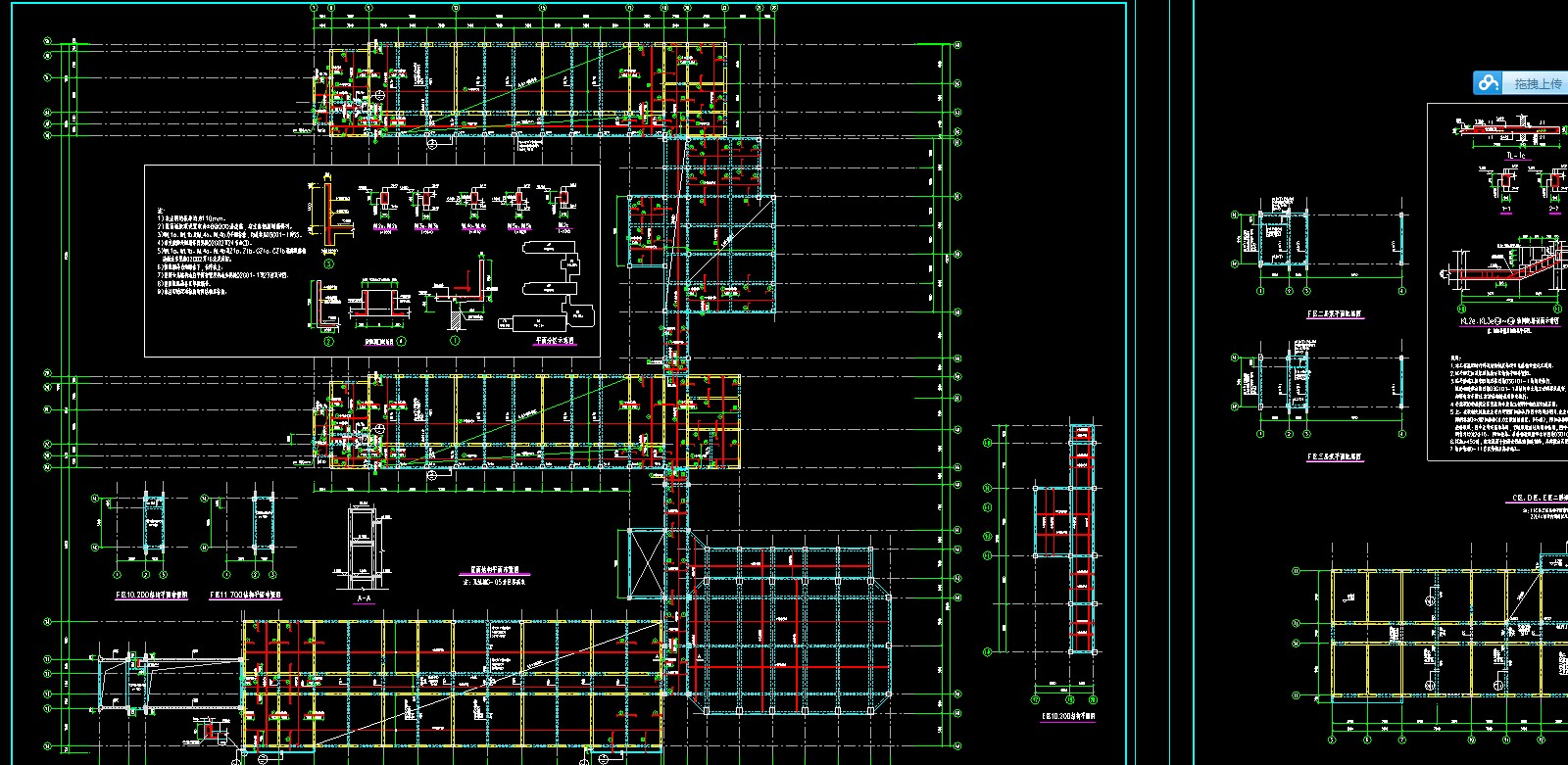 ĳСѧ��¥�ṹʩ��ͼ