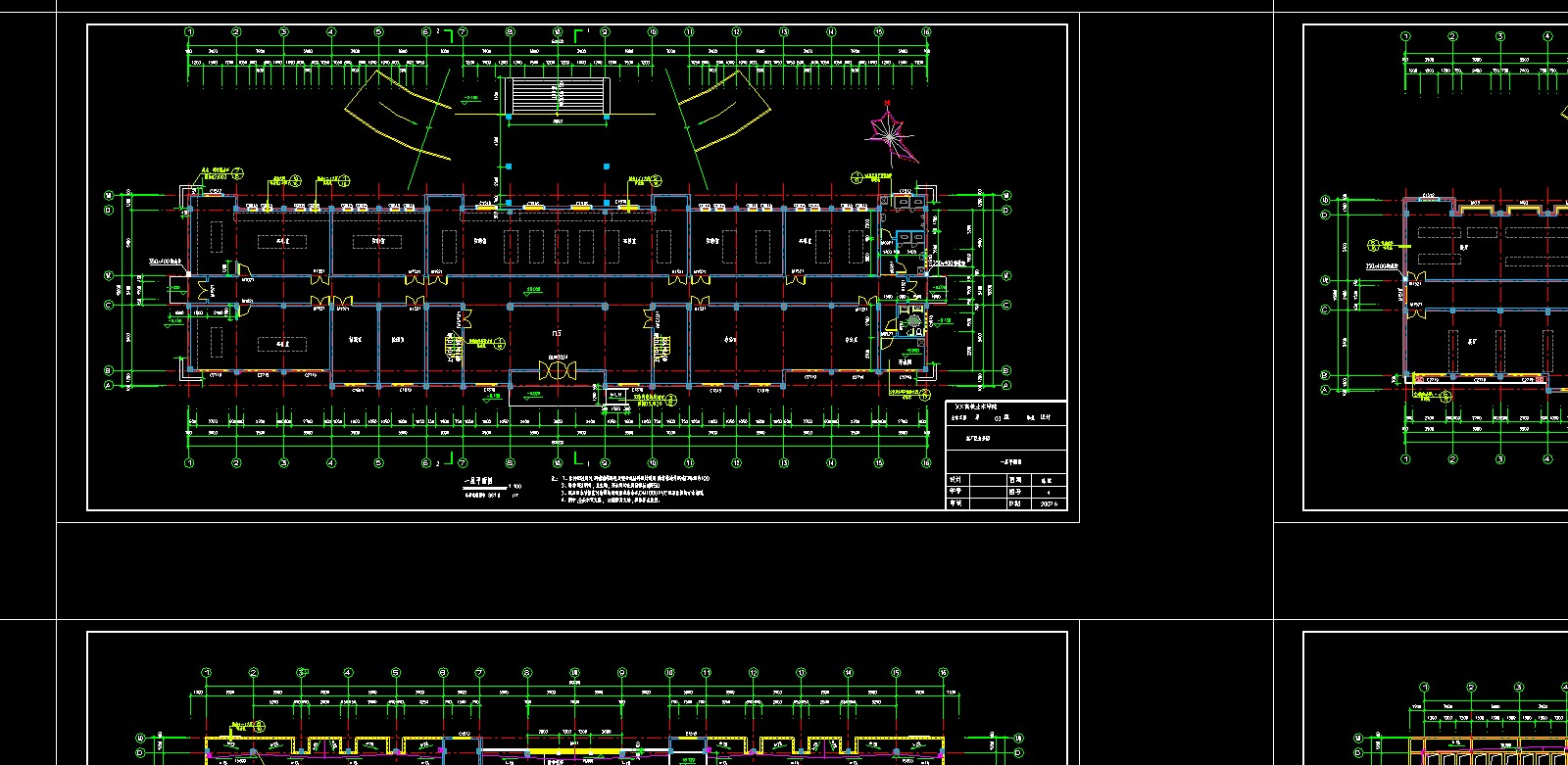 ��4�㡿3611.42ƽ�״����ܲ�칫¥��ҵ��ƣ��������飬�������ṹͼ��