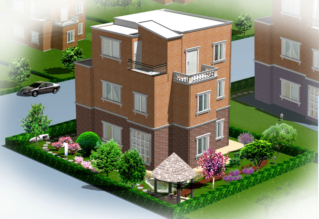 ����ͥԺ�̻�Ч��ͼ����CAD�̻�����ͼ